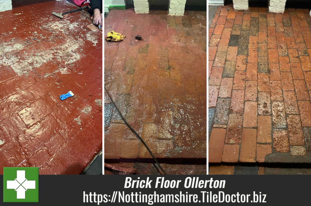 Georgian Brick Floor Renovation Ollerton Nottinghamshire