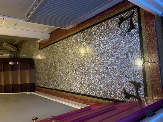 Terrazzo Hallway Floor After Renovation Mapperley Nottingham